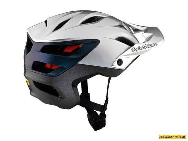 CASCO A3 MIPS UNO SILVER Electro TROY LEE - Image 2