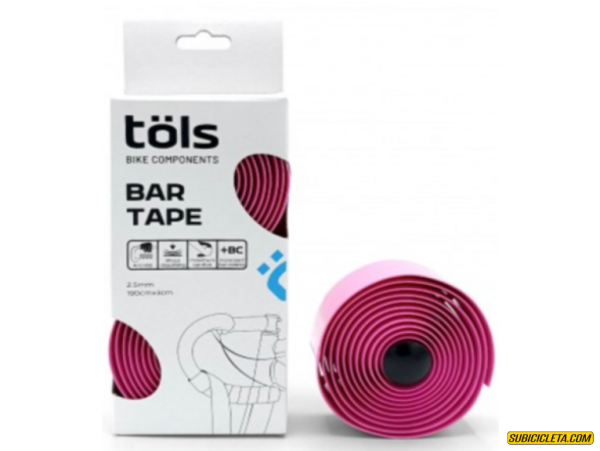 Cinta de manillar Pink TÖLS