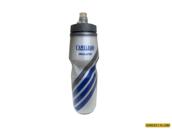TERMO 25 oz Insulated Sport STRIPES BLANCO/AZUL CAMELBAK