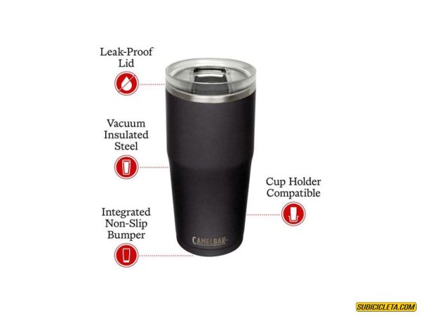 VASO THRIVE TUMBLER VSS 20 oz BLACK CAMELBAK - Image 2