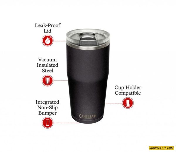 VASO THRIVE TUMBLER VSS 30 oz BLACK CAMELBAK - Image 3