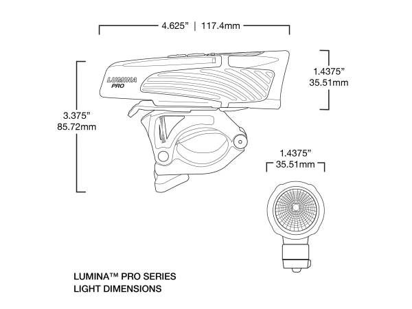 Luz Delantera Lumina Pro 1300 Nite Rider - Image 5