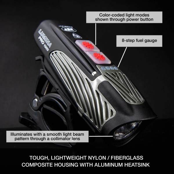 Luz Delantera Lumina Pro 1300 Nite Rider - Image 4