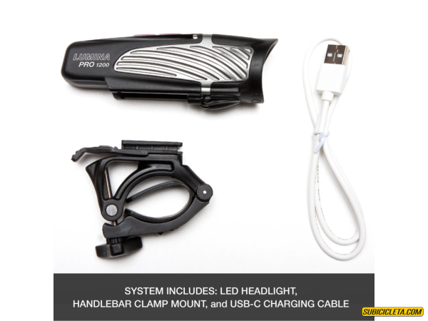 Luz Delantera Lumina Pro 1200 Nite Rider - Image 4