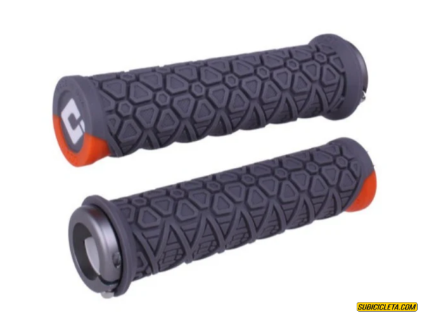 Puños Vanquish Lock-On Grip (135mm) Gray/Graphiite ODI
