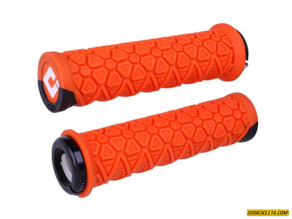 Puños Vanquish Lock-On Grip (135mm) Orange ODI