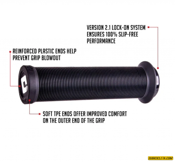 Puños LONGNECK V2.1 LOCK-ON GRIPS (135mm) Odi - Image 3