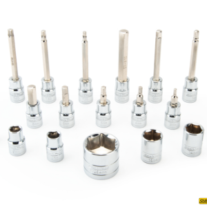 JUEGO DE VASO Y BROCAS HEXAGONALES Y TORX 18 PIEZAS PARK TOOL