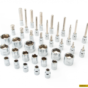 JUEGO DE VASO Y BROCAS HEXAGONALES Y TORX 37 PIEZAS PARK TOOL