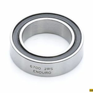 6700 2RS ABEC-3 Radial Bearing (C3 Clearance) 10x15x4mm *Pack de 2und* ENDURO