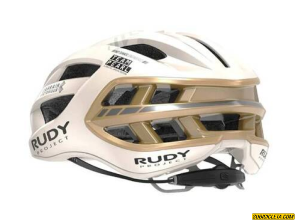 Casco EGOS Bahrain Victorius Team PEARL/GOLD RUDY PROJECT - Image 2
