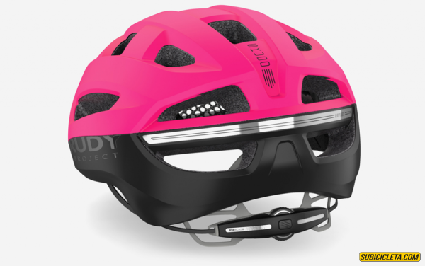 Casco Skudo PINK FLUO / Black Matte Rudy Project - Image 5