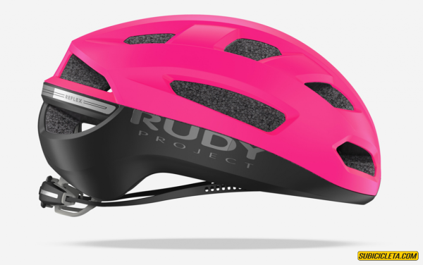 Casco Skudo PINK FLUO / Black Matte Rudy Project - Image 4