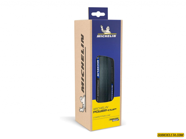 Ruta POWER CUP BLACK 700X28c TLR COMPETITION MICHELIN - Image 4