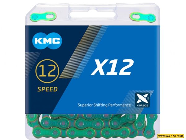 Cadena Kmc X12 Aurora Para Bicicleta (12 Velocidades)