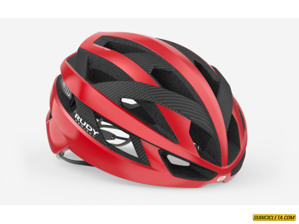 CASCO REBEL CARBON RED COMET SHINY RUDY PROJECT