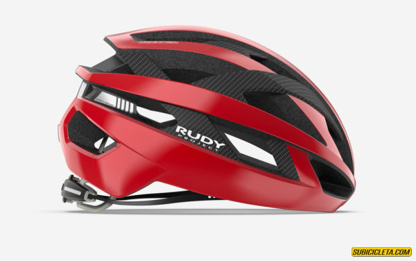 CASCO REBEL CARBON RED COMET SHINY RUDY PROJECT - Image 2