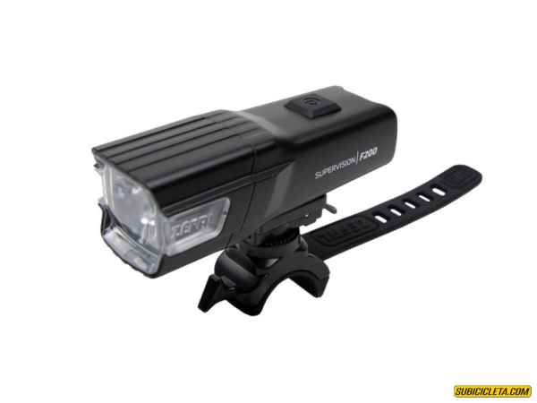 Luz delantera recargable de 200 lúmen F200 ZEFAL