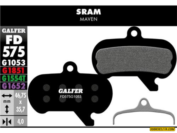 SRAM MAVEN 2024 STANDARD FD575G1053 Galfer