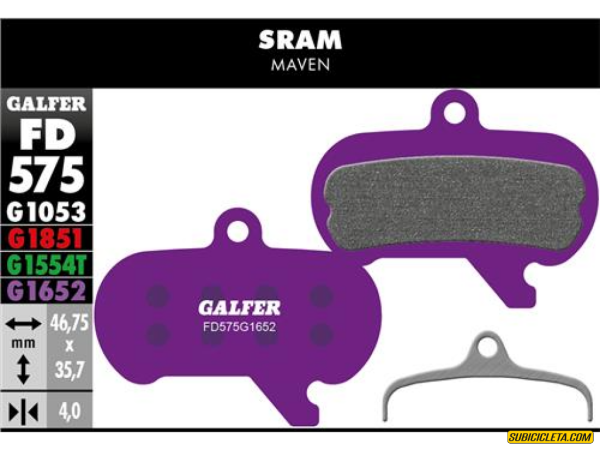 SRAM MAVEN 2024 E-BIKE FD575G1652 GALFER