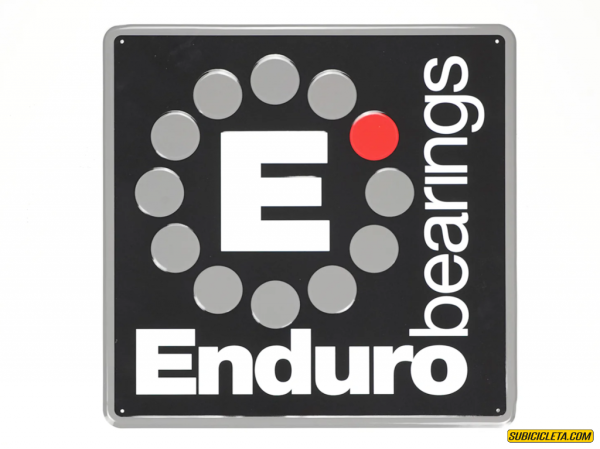 Letrero estampado en aluminio de distribuidor autorizado de rodamientos Enduro - Image 2