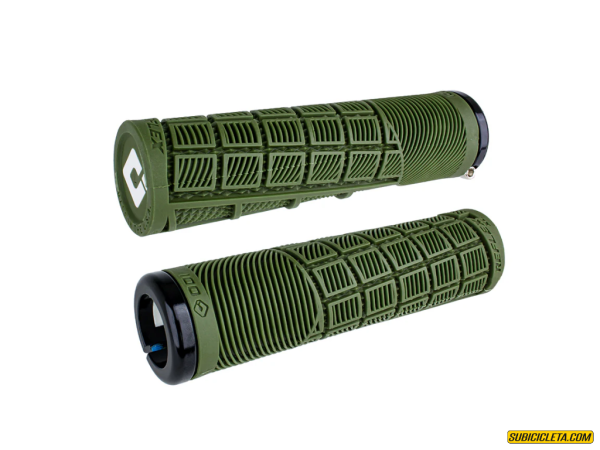 Puños Reflex XL Lock-On Grip (135mm) Army Green ODI