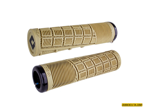 Puños Reflex XL Lock-On Grip (135mm) Blk/Tan ODI
