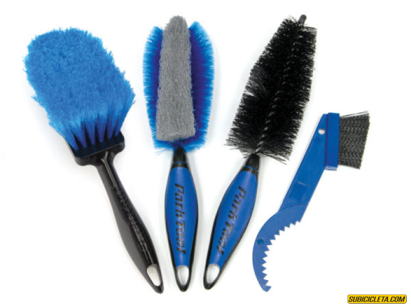 Juego de cepillos para limpiar bicicletas PARK TOOL