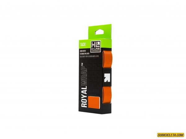 Cinta de manillar Royal Wrap Tacki Naranja Hi Line - Image 2