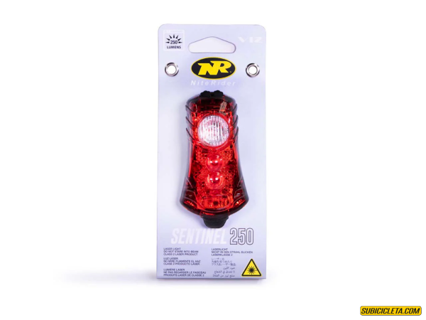 Luz Trasera Sentinel 250 con carriles láser Nite Rider - Image 6
