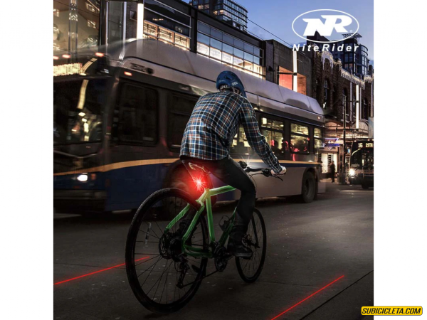 Luz Trasera Sentinel 250 con carriles láser Nite Rider - Image 3