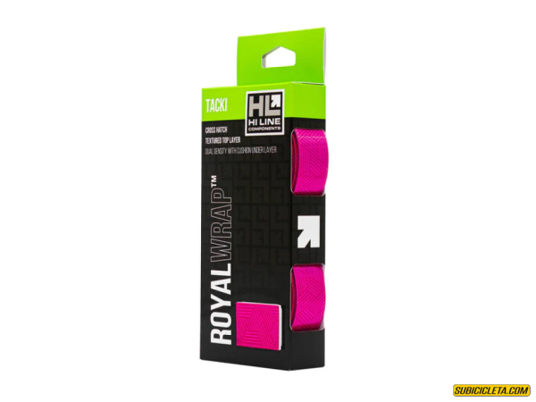 Cinta de manillar Royal Wrap Tacki Rosada Hi Line - Image 2