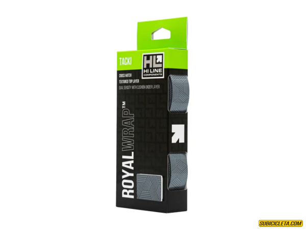 Cinta de manillar Royal Wrap Tacki Gris Hi Line - Image 2